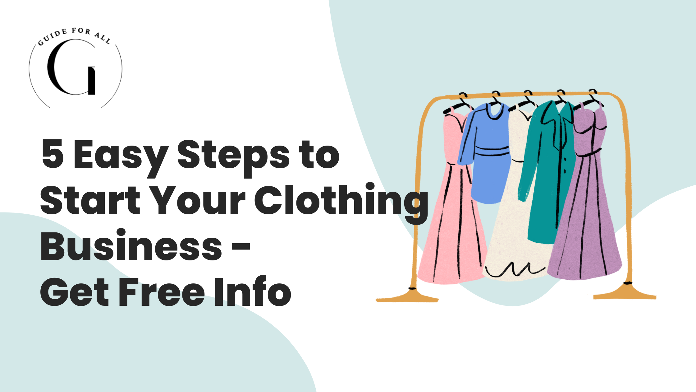 Teal Illustration Digital Business Blog Banner 4